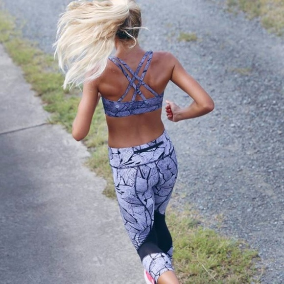 lululemon athletica Pants - Lululemon Pace Rival Crop Dottie Tribe